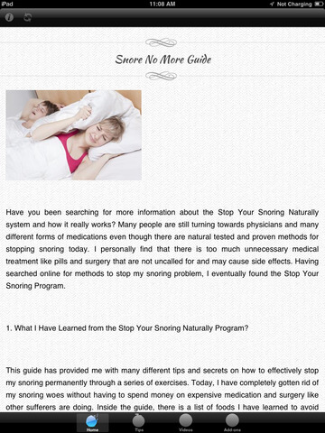 【免費醫療App】Snore No More Guide-APP點子