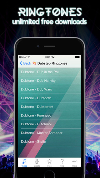 【免費音樂App】Dubstep Tones - Ringtones and Alert Tones-APP點子