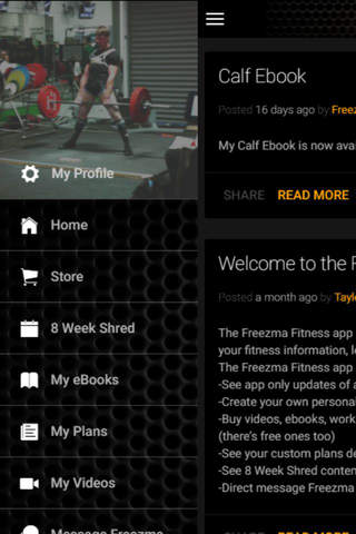 Freezma Fitness screenshot 2
