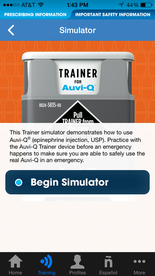 【免費醫療App】Auvi-Q® (epinephrine injection, USP) Companion-APP點子