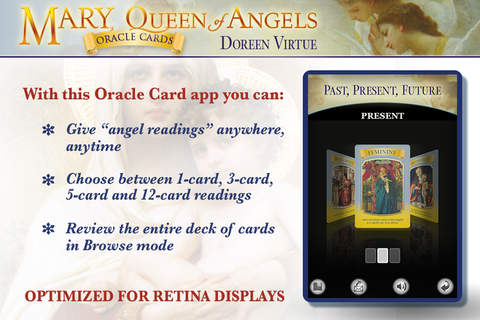 Mary, Queen of Angels Oracle Cards - Doreen Virtue, Ph.D. screenshot 2