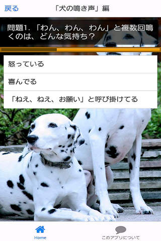 犬の気持ち～いぬ・わんちゃん好きのための犬語が分かるアプリ～ screenshot 2