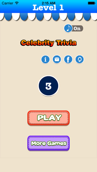 【免費遊戲App】Celebrity Trivia Guessing Game - Do You Know the Celebrities and Hollywood TV Stars?-APP點子