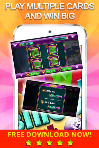 Bingo Lucky 7 - Play Online Casino and Lottery Card Game for FREE ! screenshot 3