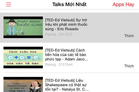 Ted Talks VN - Ted Phụ Đề Tiếng Việt Mới screenshot 4