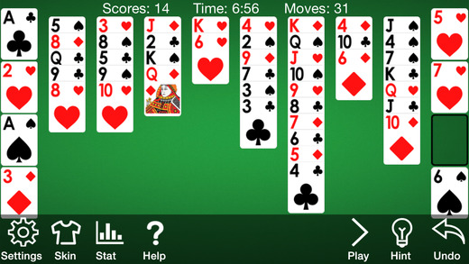 【免費遊戲App】Freecell Solitaire -Patience Baker Klondike Card, Classic Phase Games-APP點子