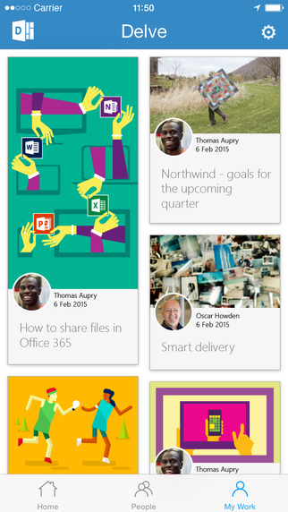 【免費商業App】Office Delve - for Office 365-APP點子
