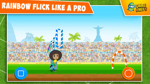 【免費遊戲App】Football Rainbow Flick : Best free game for football fans-APP點子