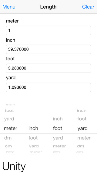 Unity - Universal Unit currency converter