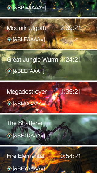 【免費工具App】Boss Timer for Guild Wars2-APP點子