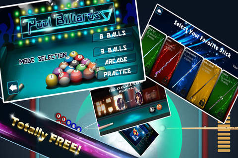 Pool Billiards Online FREE-Pool Master CUE CLUB,8 Ball,9 Ball,Snooker screenshot 2