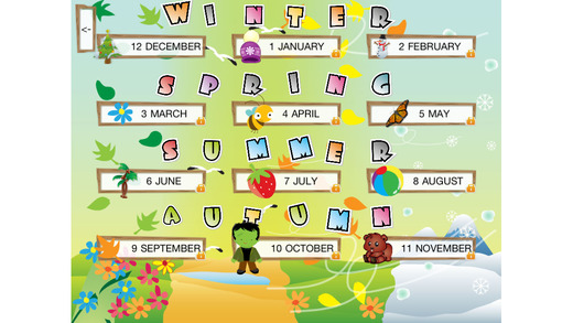 【免費教育App】Kids Learn Seasons And Months-APP點子