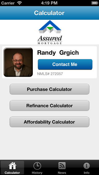 Mortgage Calculator by Randy Grgich