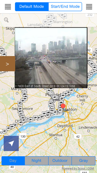 Pennsylvania Offline Map with Real Time Traffic Cameras Pro