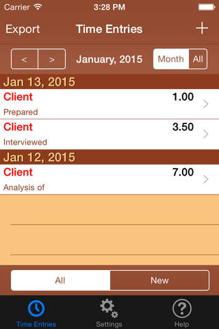 MyBilledTime for Accountants screenshot 2