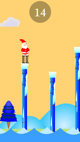 免費下載遊戲APP|Xmas Santa's Spring Gambol planet - christmassy santa doodle jump hd fun game for teens ever app開箱文|APP開箱王