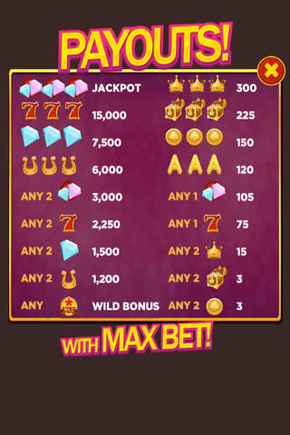 Casino Nights Slot screenshot 2