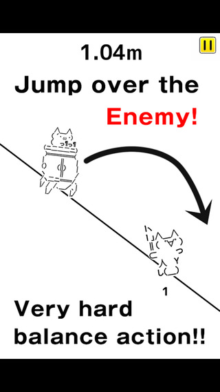 Cat slope run and jump