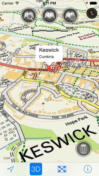 【免費交通運輸App】Lake District Maps Offline-APP點子