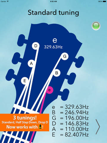 Guitar Tuner Lite HD - Tune your acoustic guitar with precision and ease
