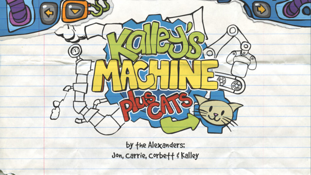 Free Today: Kalley's Machine Plus Cats. [View app details & click Videos tab. Cute video!]