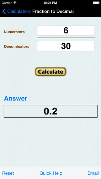 免費下載商業APP|Decimal to Fraction Converter & Calculator app開箱文|APP開箱王