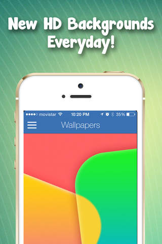 Wallpapers HD for iPhone 6 and iPhone 6+ screenshot 2