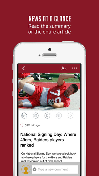 【免費運動App】Sportfusion - San Francisco 49ers  Edition - News, Live Scores & Rumors-APP點子