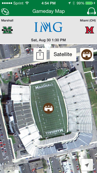 【免費運動App】Marshall Thundering Herd Gameday-APP點子