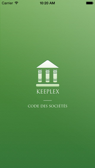 KEEPLEX - Code des Sociétés