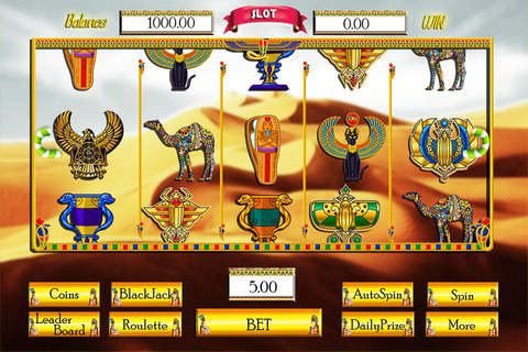 7-7-7 Egypt Cleopatra Super Slots Free  - The Best Of Pharaoh Slotmachines screenshot 3