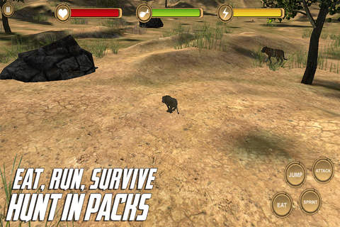 Lion Cub Simulator HD Animal Life screenshot 2