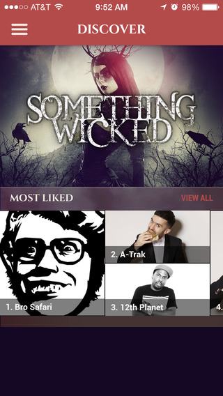 Something Wicked Festival SWF Official App