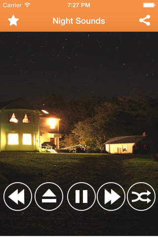Night Sounds Relax -A Sleep making,Mind relaxing and Mind Therapy app screenshot 3
