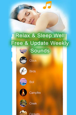 Sleep Sounds, Relaxing Nature & Ambient Melodies screenshot 3