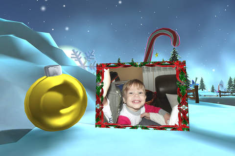 Animated Christmas 3D photo album screenshot 2