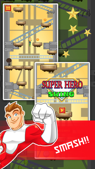 Super Hero Swing Adventure Free