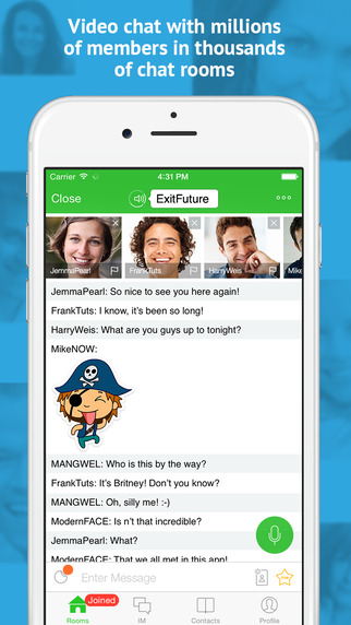 Camfrog - Free Topic Based Group Video Chat - Make New Friends
