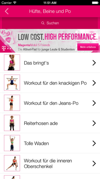 【免費健康App】Women’s Health 15-Minuten-Workouts-APP點子