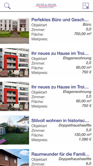 Immobilienverkauf Troisdorf - Wohnungen und Häuser präsentiert von Sieger Sieger Immobilien GmbH