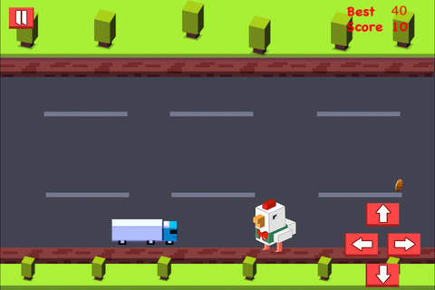 A The Jumpy Chicken Adventure - Hop Through For Survival Like An Animal PRO screenshot 3