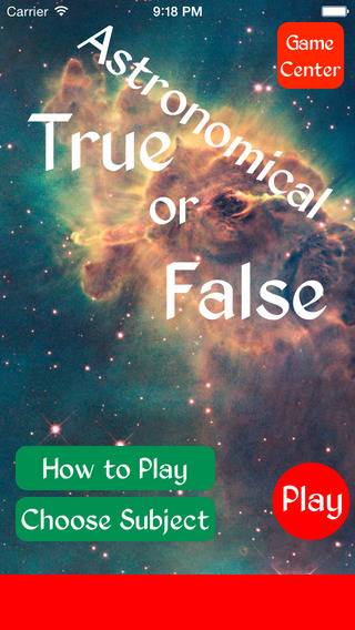 免費下載遊戲APP|True or False Astronomical - Test your knowledge of Astronomy and Space app開箱文|APP開箱王