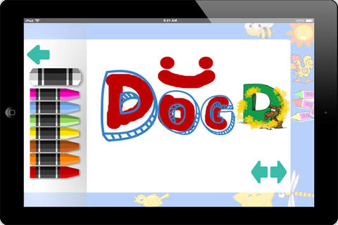 Kids English Vocabulary Learn Drawing And Coloring screenshot 3