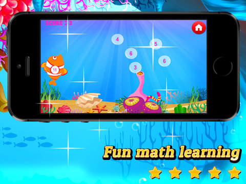 【免費教育App】Math Fish Eat Numbers Free-APP點子