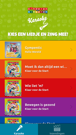 【免費娛樂App】Kinderen voor Kinderen Karaoke-APP點子