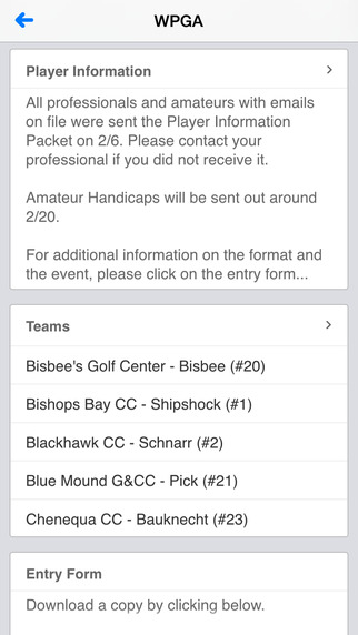 【免費運動App】WPGA - Wisconsin PGA-APP點子