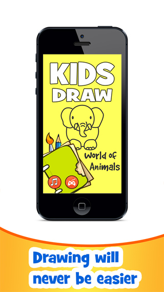 Kids Draw: World of Animals