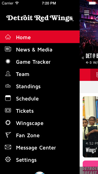 【免費運動App】Detroit Red Wings Mobile-APP點子