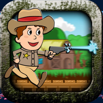 Tiny Outlaw Cow-Boy Camp-ing Safari Squirt-Gun Adventure LOGO-APP點子