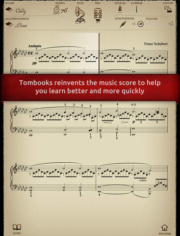Play Impromptu No. 3 Opus 90 interactive piano sheet music